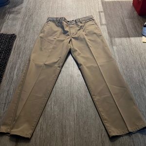 Baggy Dockerts Brown Chino Pants 34x32 Straight Fit
